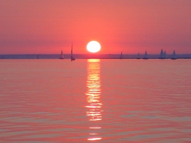  Arcachon basin sunset 